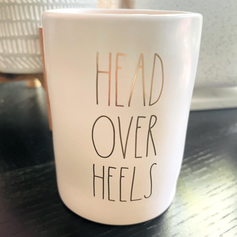 Rae Dunn “Head over heels” Gardenia Petals Scented Candle